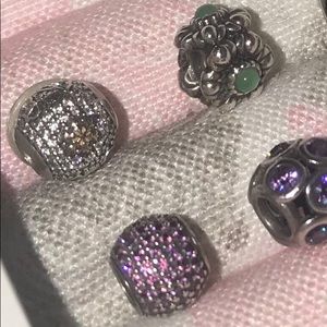 4 Pandora Charms
